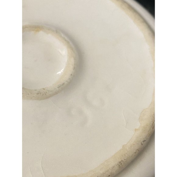 Mary Had A Little Lamb childs warming divided dish ceramic 1950s Bird House - Picture 7 of 8